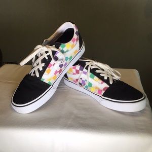 Cute, multicolored Vans!
